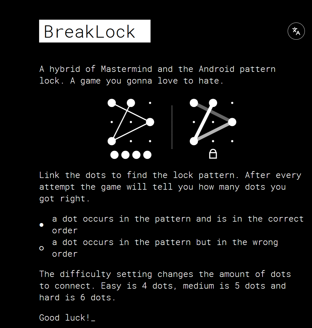 Breaklock