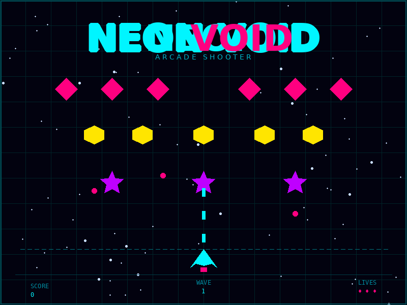 NEON VOID Arcade Shooter